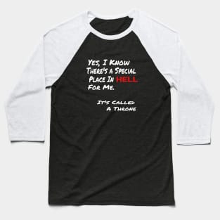 Hell T-Shirt Baseball T-Shirt